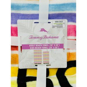 Tommy Bahama Pool Beach Towel Set Adult and Kids Boss Mama and Mini Boss